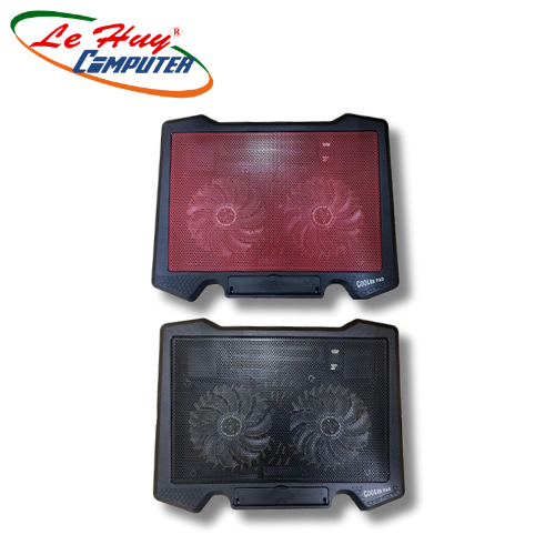QUAT TẢN NHIỆT LAPTOP S200 COOLER PAD (ĐEN/ĐỎ)