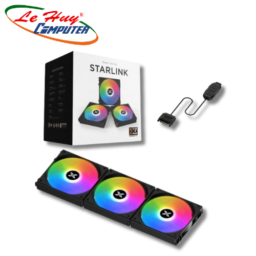 Fan case XIGMATEK Starlink Ultra Black (EN41303)