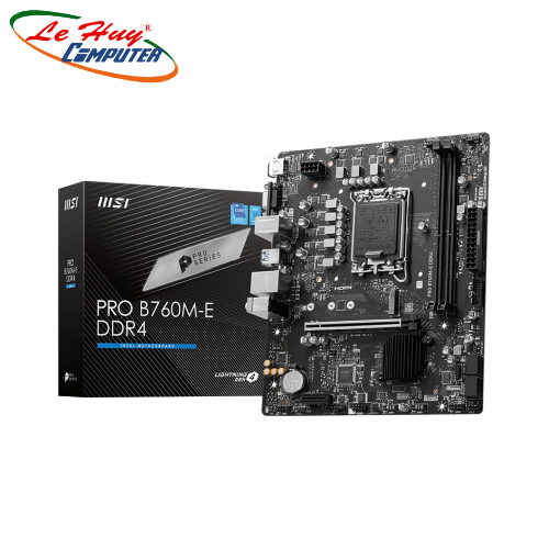 Bo Mạch Chủ - Mainboard MSI PRO B760M-E DDR4