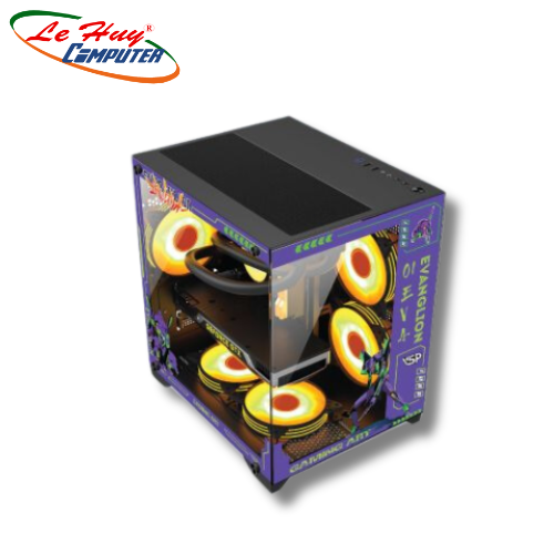 VỎ CASE MÁY TÍNH VSP X2 - G.ART Đen/Trắng