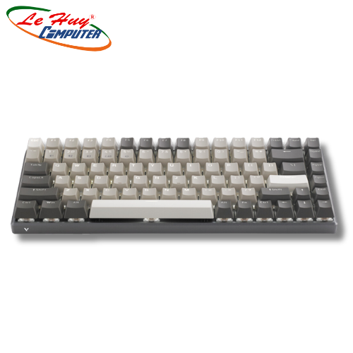 Bàn phím cơ đa kết nối V700-8A US_Grey White_FB (Black Switch)