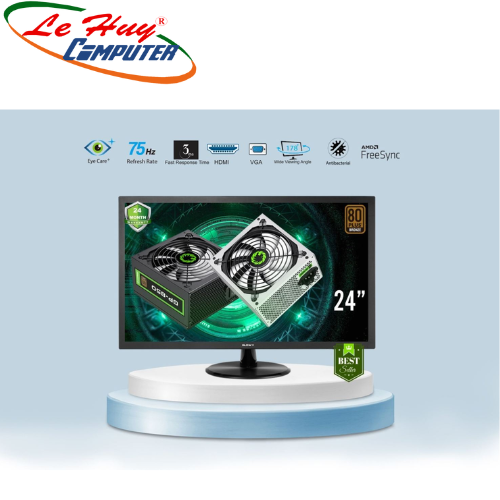 Màn hình máy tính GLOWY GW24 24Inch 75Hz