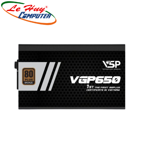 Nguồn Máy Tính VSP VGP650BRN - 80Plus Bronze - 650W