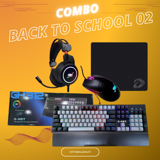 Combo Khuyến Mãi Back To School (Màu Đen)