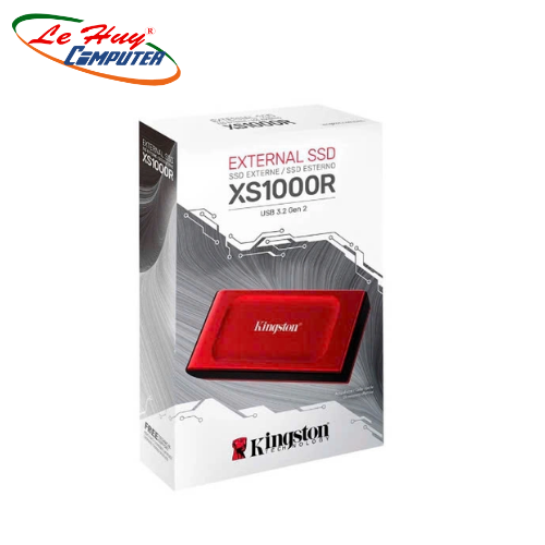 Ổ cứng di động SSD 1TB Kingston XS1000R Red