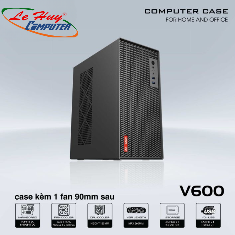 Vỏ máy tính VSP V600