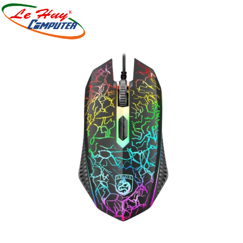 Chuột Máy Tính Gaming Có Dây Deiog A1 (Đen/Trắng)