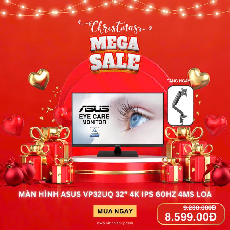 Màn hình LCD Asus VP32UQ 31.5inch UHD IPS 4ms 4K 60Hz Loa [ƯU ĐÃI CỰC SỐC]