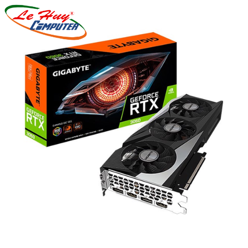 Card Màn Hình - VGA GIGABYTE GeForce RTX 3060 GAMING OC 12G (GV-N3060GAMING OC-12GD)
