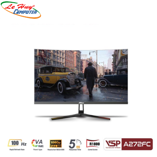 Màn Hình Cong VSP AiViSion A272FC (27inch | FHD | VA | 100Hz | 5ms)