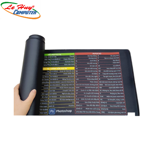 Bàn Di Chuột Phím Tắt Công Thức 300 x 700mm