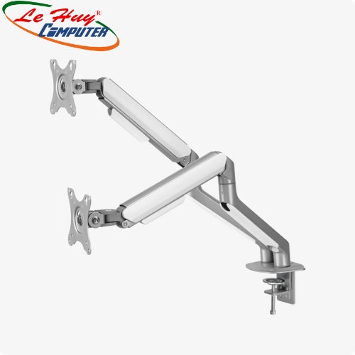 Giá Đỡ Màn Hình HumanMotion T6Pro-2-White
