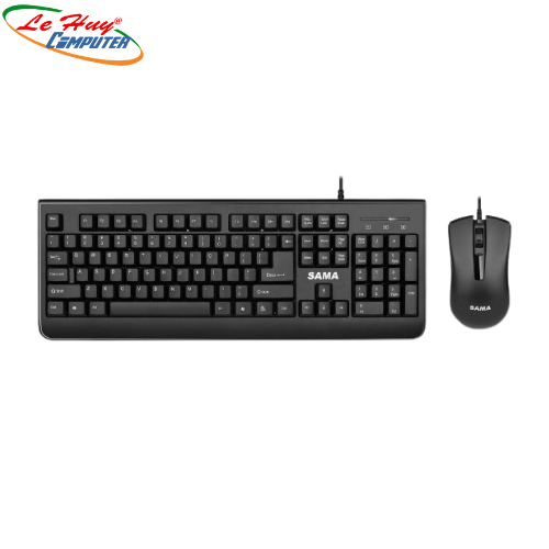 Combo Bàn Phím Chuột Máy Tính Có Dây SAMA MK160