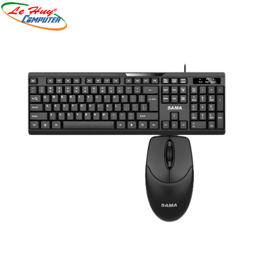 Combo Bàn Phím Chuột Máy Tính Có Dây SAMA MK100