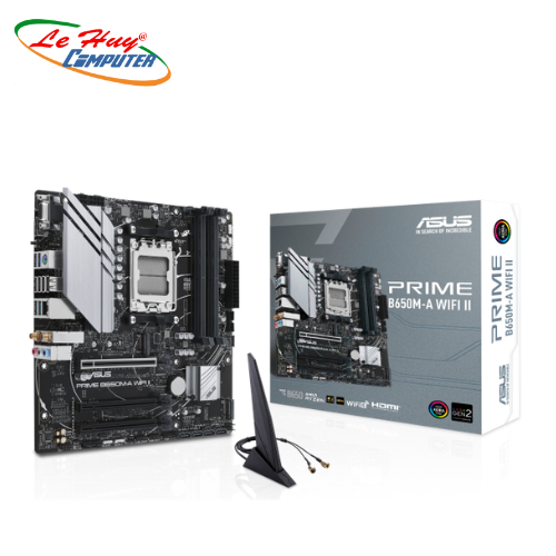 Bo Mạch Chủ - Mainboard ASUS PRIME B650M-A WIFI II DDR5 AM5