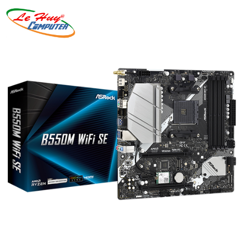 Bo Mạch Chủ - Mainboard ASRock B550M WiFi SE DDR4 AM4