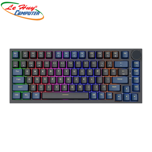 Bàn phím chơi game cơ EDRA EK375V2 - Beta (Blue + Black)