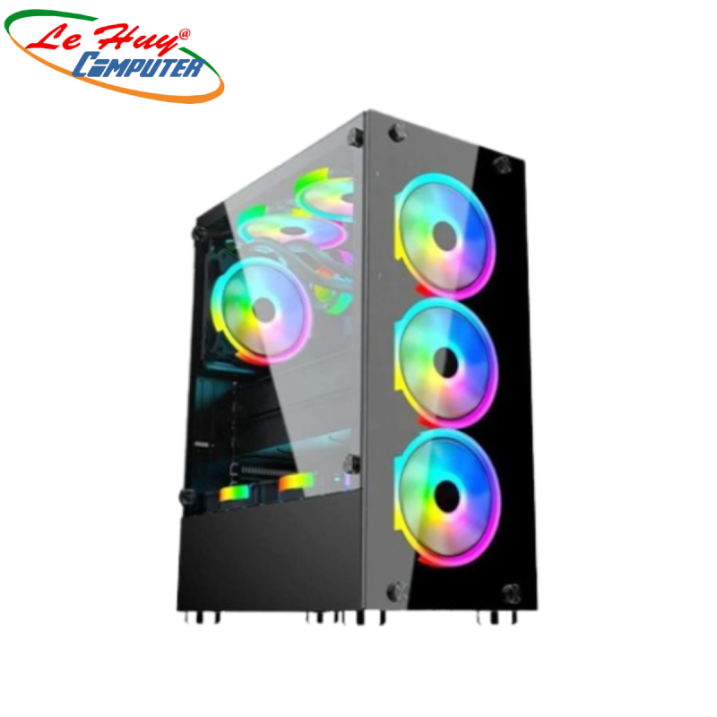 Vỏ Case CPC-G325 Kèm 3 Fan LED