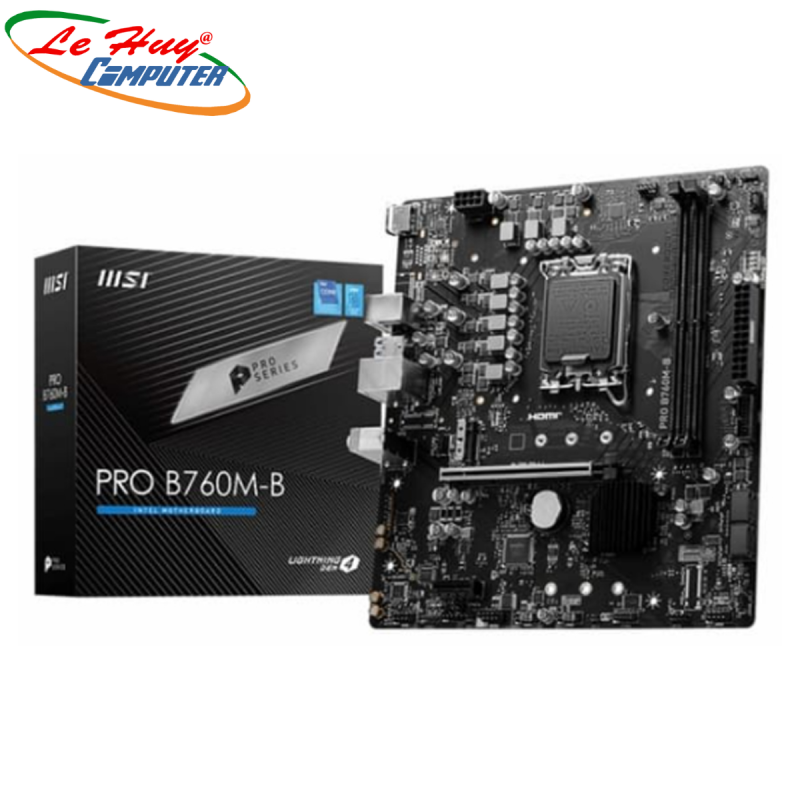 Bo Mạch Chủ - Mainboarrd MSI PRO B760M-B DDR4