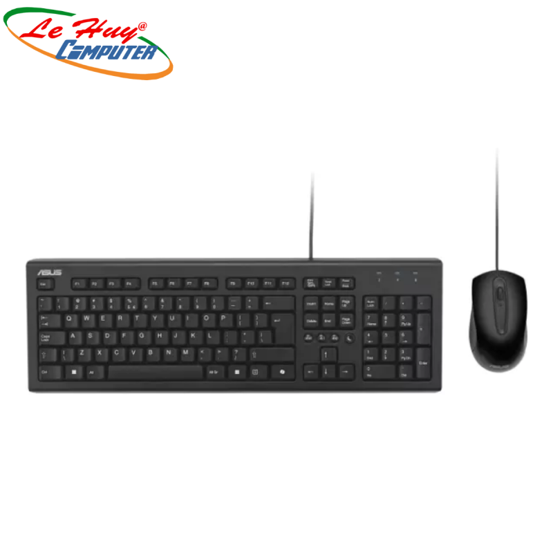Combo bàn phím + Chuột có dây Asus U2000 USB