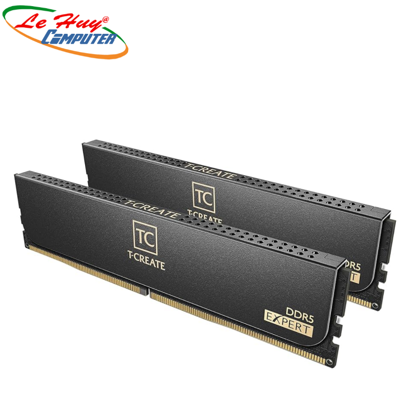 Ram máy tính TEAMGROUP EXPERT DDR5 32G/6400 (2x16GB) BLACK