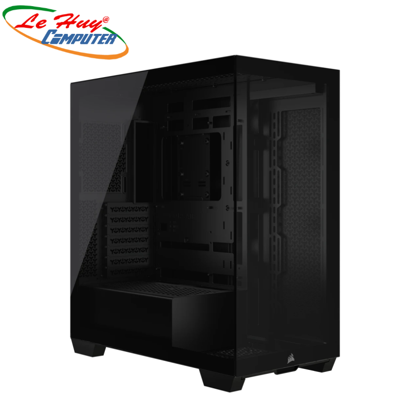Vỏ máy tính Corsair 3500X Tempered Glass Mid-Tower Black (CC-9011276-WW)