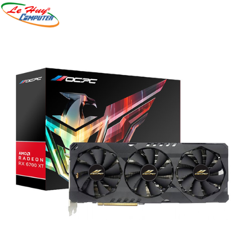 Card Màn Hình - VGA OCPC AMD Radeon RX 6700 XT XE 12GB (OCVARX6700XTG12D6XE)