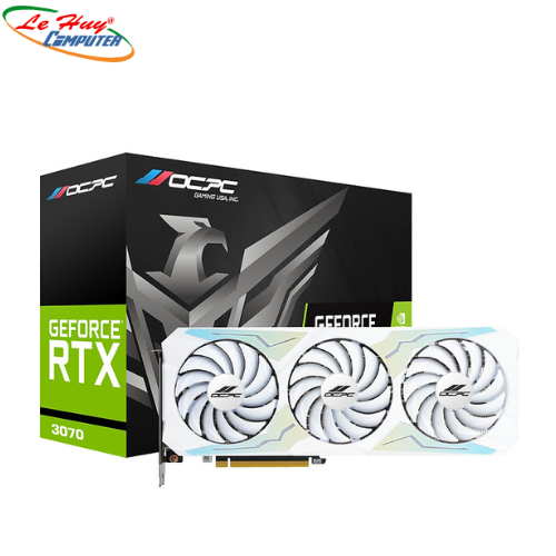 Card Màn Hình - VGA OCPC RTX 3070 8GB GDDR6 XE (White, OCVN3070G8XE)