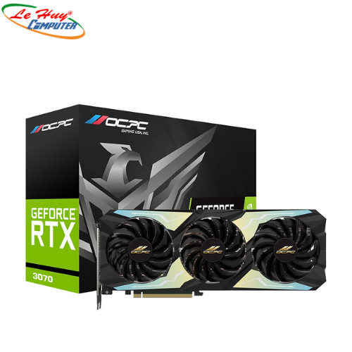Card Màn Hình - VGA OCPC RTX 3070 XEBK 8GB GDDR6 (Đen, OCVN3070G8XEBK)