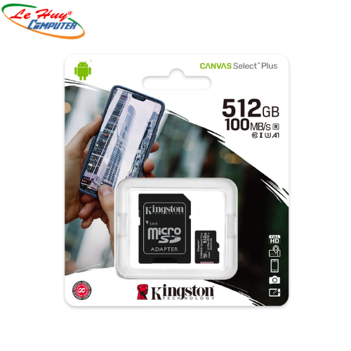 Thẻ nhớ Micro SDHC Kingston 512GB (Class 10)