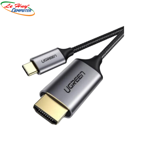 Dây chuyển đổi có chipset USB Type-C sang HDMI dài 1.5M Ugreen (50570)