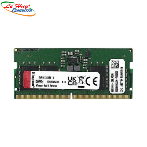 Ram Laptop Kingston DDR5 8GB 5600MHz (KVR56S46BS6-8)