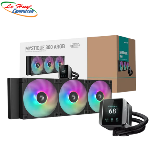 Tản Nhiệt Nước CPU Deepcool Mystique 360 ARGB Black R-LX750-BKADSNC-G-1