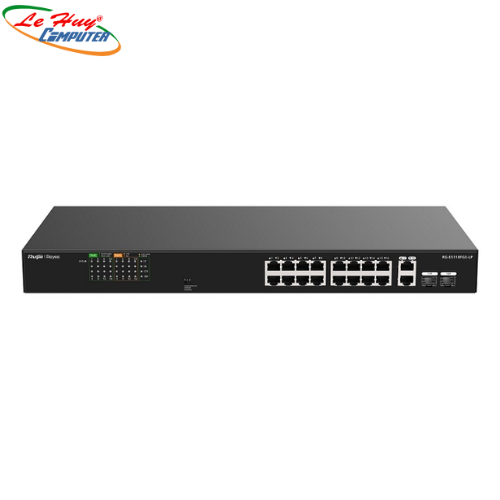 Thiết Bị Mạng Switch 16-port Ruijie (RG-ES118FGS-LP)