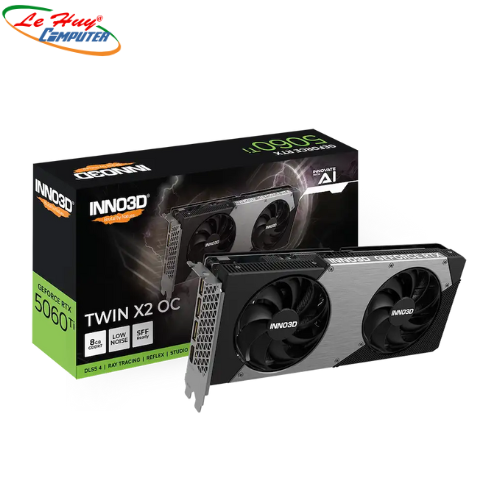 Card màn hình - VGA INNO3D RTX 5060 Ti Twin X2 OC 8GB GDDR7