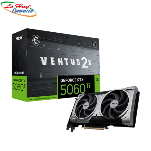 Card Màn Hình - VGA MSI GEFORCE RTX5060 TI 16G VENTUS 2X PLUS GDDR7
