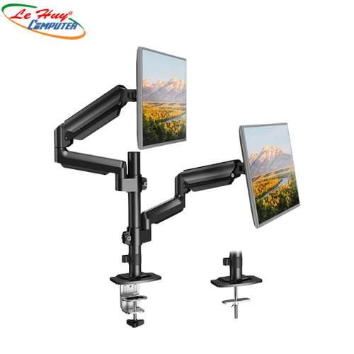 Giá Treo Màn Hình E-Dra EMA7306PD (2 màn hình/ 13inch - 32inch/ Gắn bàn)