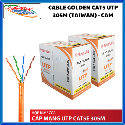 CABLE GOLDEN CAT5 UTP 305 (TAIWAN) - CAM