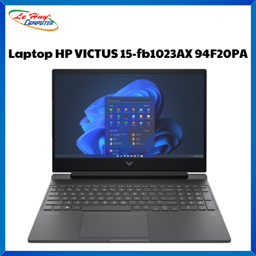 Máy Tính Xách Tay/Laptop HP VICTUS 15-fb1023AX 94F20PA (AMD RYZEN 5 7535HS | 8GB | 512GB SSD | RTX 2050 4GB | 15.6 inch FHD | Win 11 | Đen )