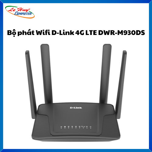 Thiết bị mạng - Bộ phát sóng Wifi D-Link 4G LTE Dual-Sim DWR-M930DS (300 Mbps/ Wifi 4/ 2.4 GHz)