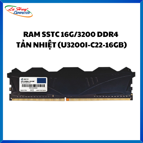 Ram Máy Tính SSTC 16G/3200 TẢN NHIỆT DDR4 (U3200I-C22-16GB)