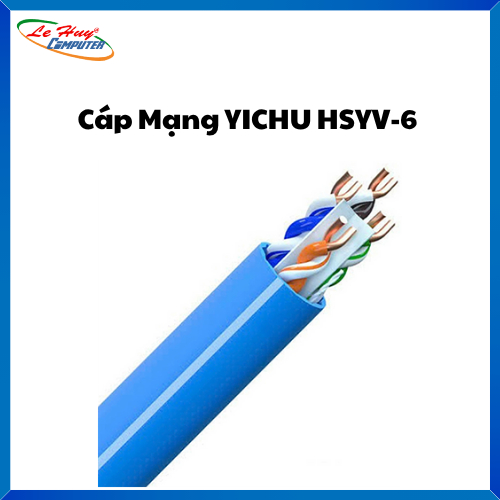 Cáp Mạng YICHU UTP CAT6 Aluminum 305m (HSYV-6)