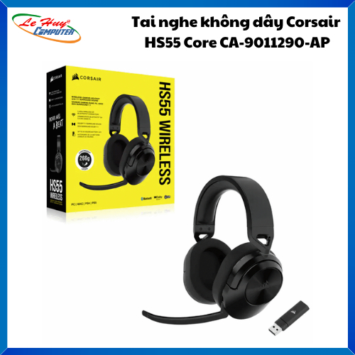 Tai nghe Corsair HS55 Wireless Black CA-9011290-AP