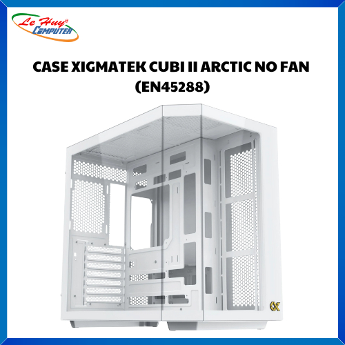 VỎ CASE XIGMATEK CUBI II ARTIC (EN45288) NO FAN