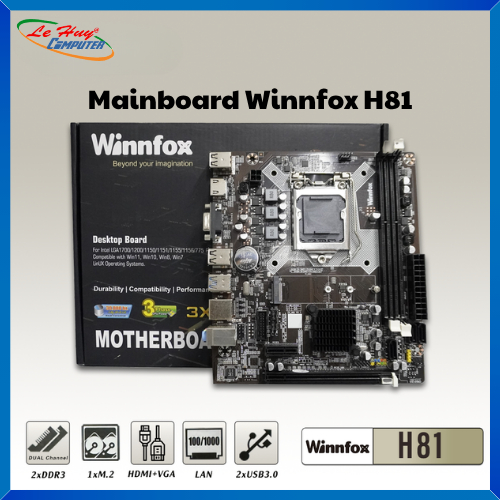 Bo Mạch Chủ - Mainboard Winnfox H110