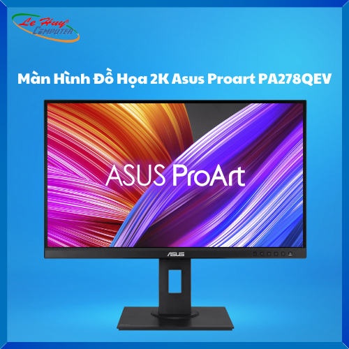 Màn Hình Máy TÍnh Đồ Họa ASUS ProArt PA278QEV (27 inch - IPS - 2K - 75Hz - 5ms)