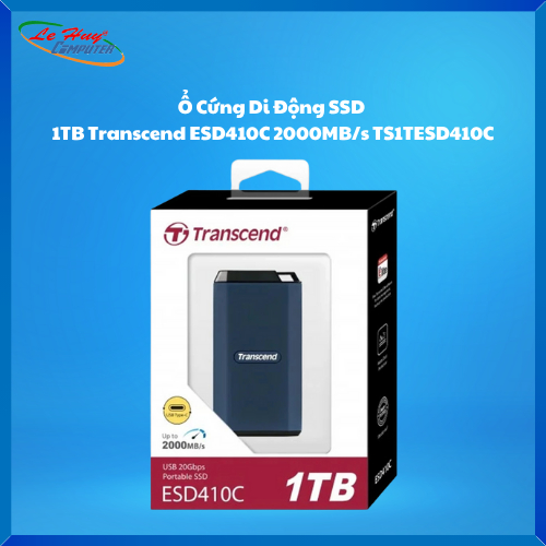 Ổ Cứng Di Động SSD 1TB Transcend ESD410C 2000MB/s (TS1TESD410C)