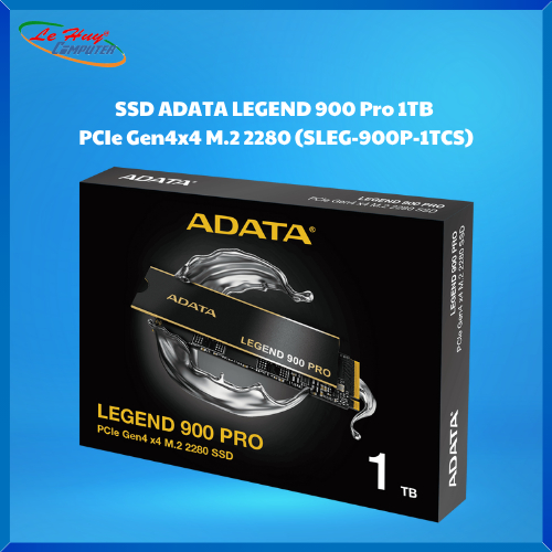 Ổ Cứng SSD Adata LEGEND 900 Pro 1TB | PCIe Gen4x4 M.2 2280 (SLEG-900P-1TCS)