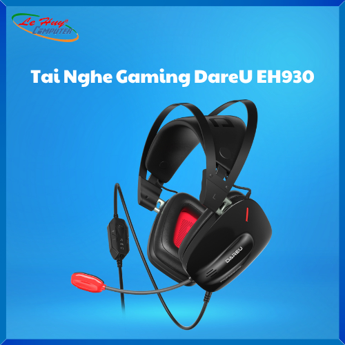 Tai Nghe Gaming DAREU EH930 BLACK