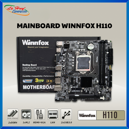 Bo Mạch Chủ - Mainboard Winnfox H110